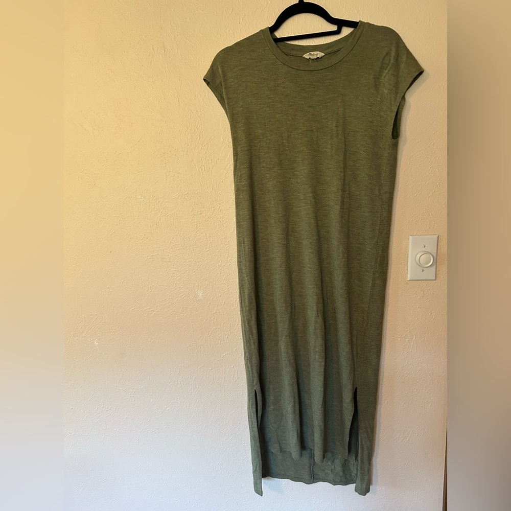 Madewell Olive Midi Dress